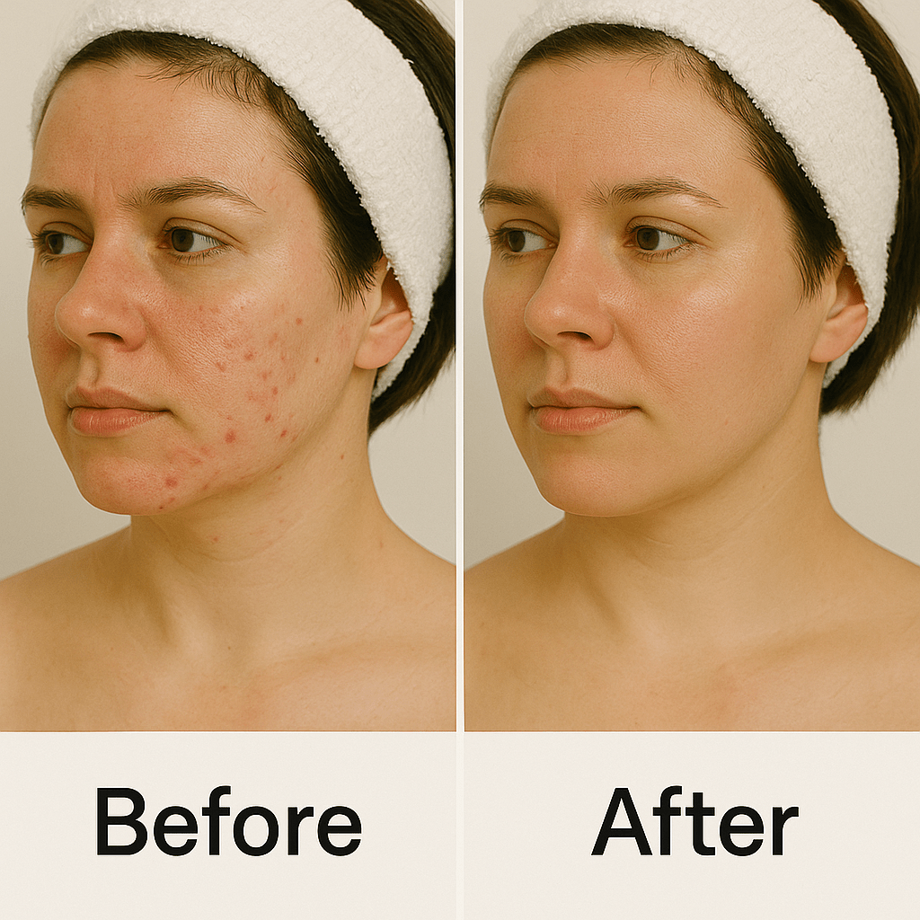 before after