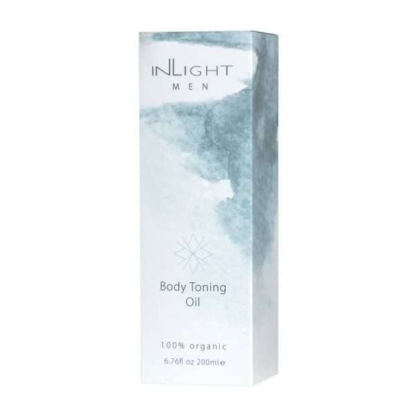 Body Toning Oil for Men 200ml box
